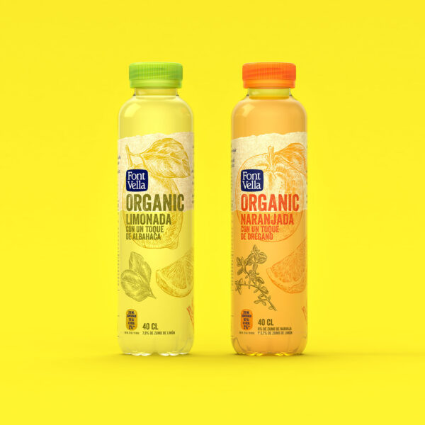 Font Vella Organic Limonada Naranjada 40 cl