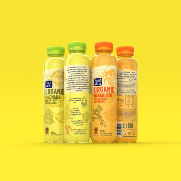 Font Vella Organic Limonada Naranjada 40 cl