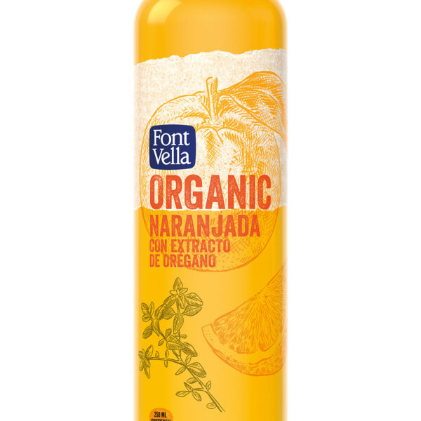 Font Vella Organic Naranjada 40 cl